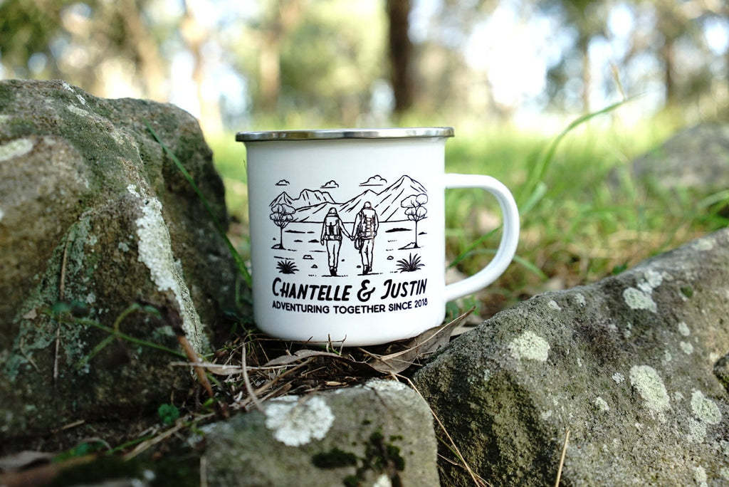 Personalised Couples Adventure Mug