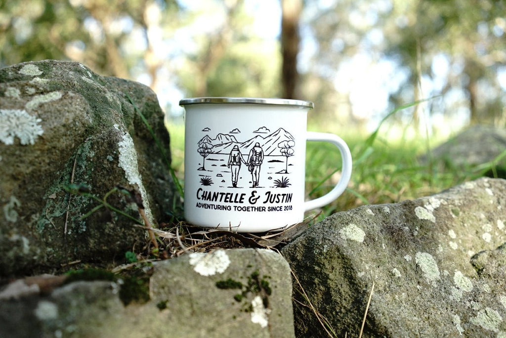 Personalised Couples Adventure Mug