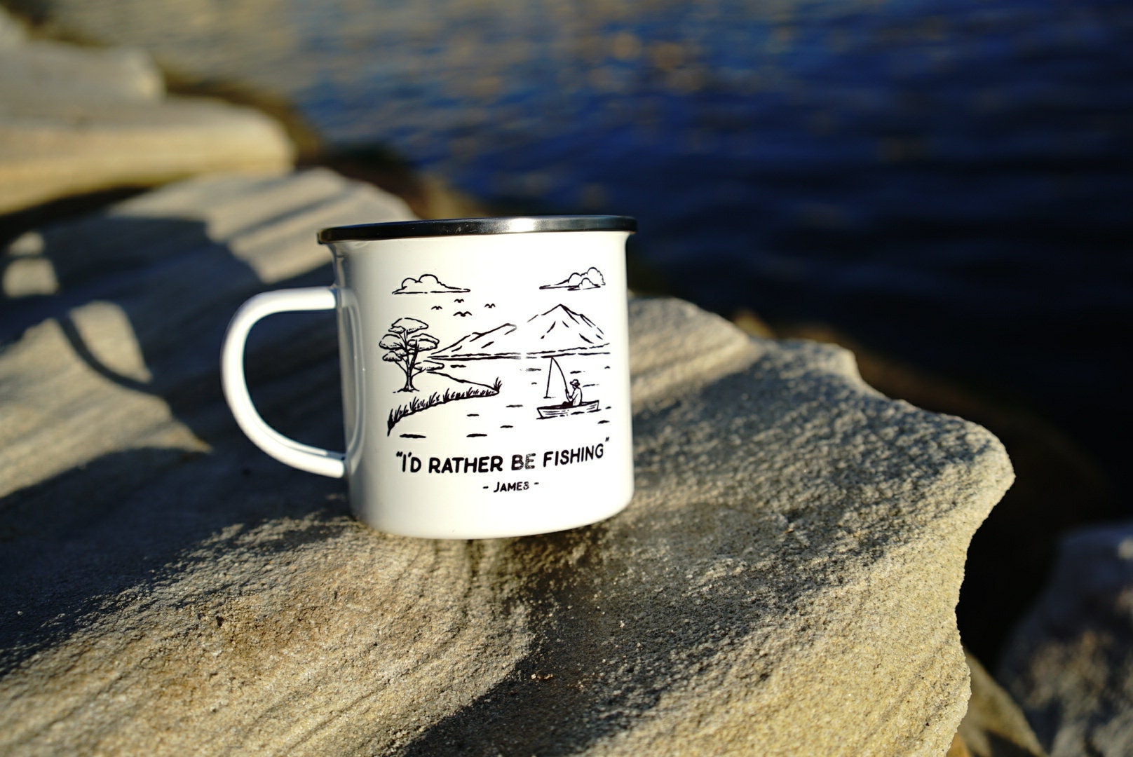 Personalised Fishing Mug